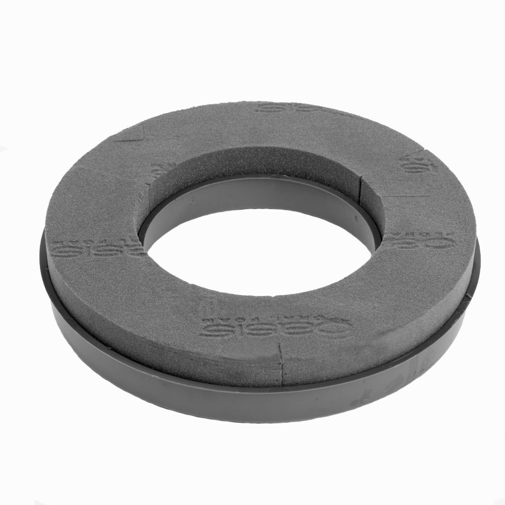 Oasis Florist Plastic Base Wet Noir Foam Wreath - Picture 15 of 16