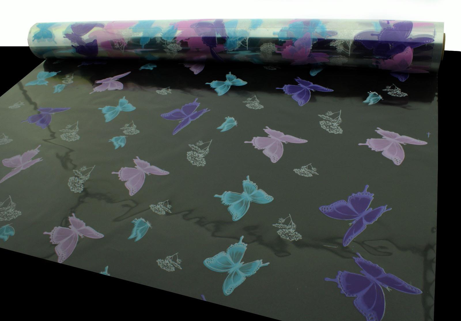 5m, 10m, 20m, 50m, 100m Butterfly Florist Cellophane Roll Film Hamper Gift Wrap - Picture 5 of 21