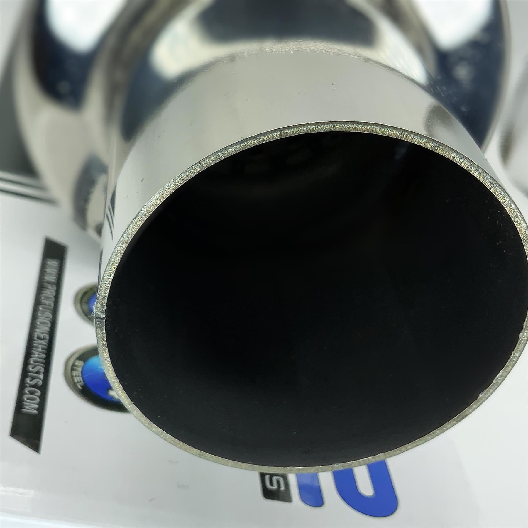 Exhaust Muffler Free Flowing Silencer High Performance Resonator Stainless Steel - Picture 7 of 22