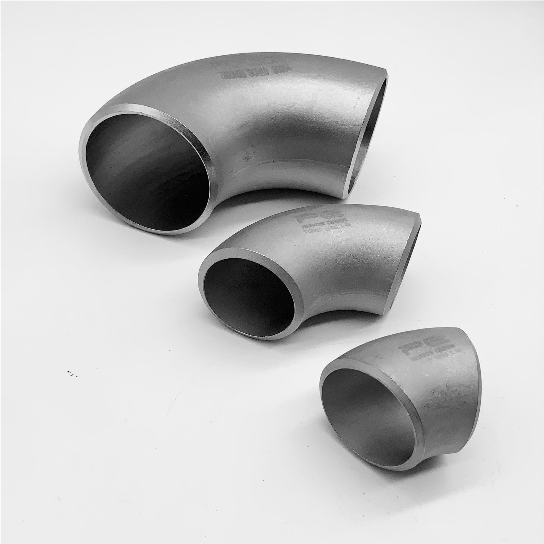 SCH10 45 or 90 Degree 304 Stainless Steel Elbow Turbo Exhaust Manifold