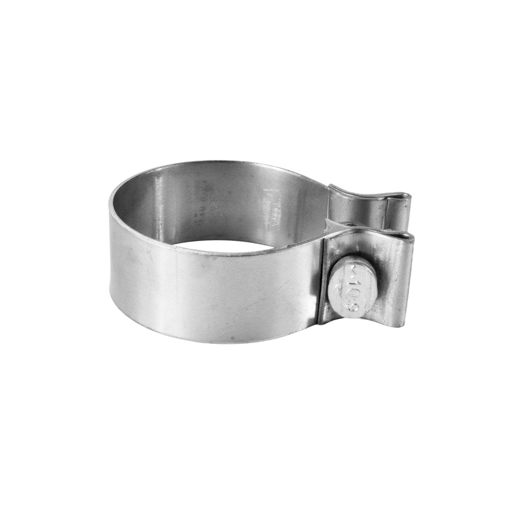 Universal Band Exhaust Clamps, Heavy Duty Clamp Stainless Steel 45mm - 76mm