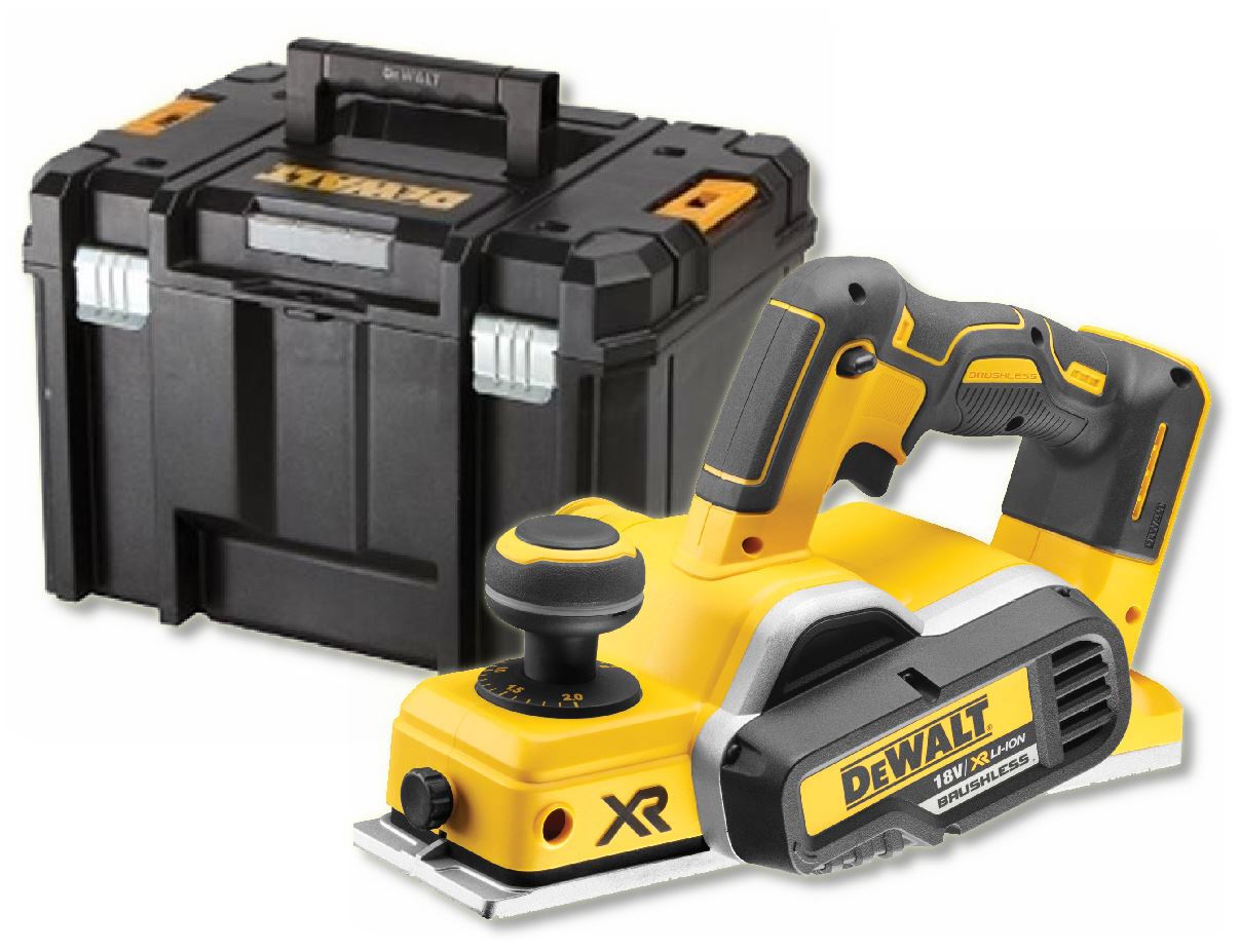 Dewalt DCP580N Planer Cordless Brushless 18V liion 82mm in Case Body