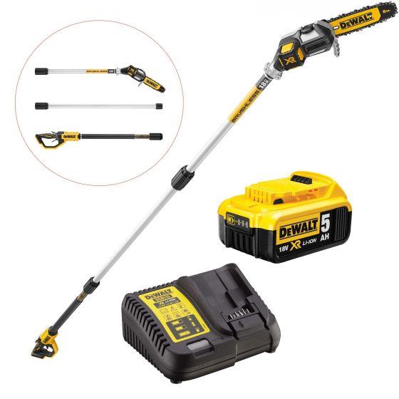 Dewalt DCMPS567P1 XR Brushless Pole Saw Kit 18V 1 x 5.0Ah Liion eBay