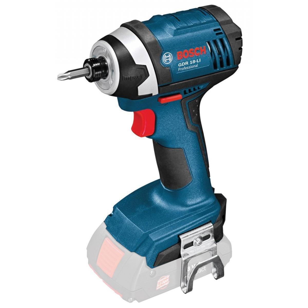 Bosch GDR 18-LI 18 V Cordless Impact Driver-Corps Seulement