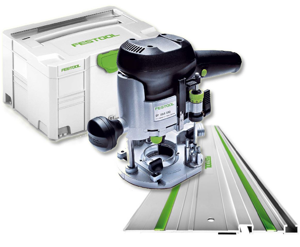 Festool Router OF 1010 EQ-Set GB 240V 574374 FREE NEXT DAY DELIVERY