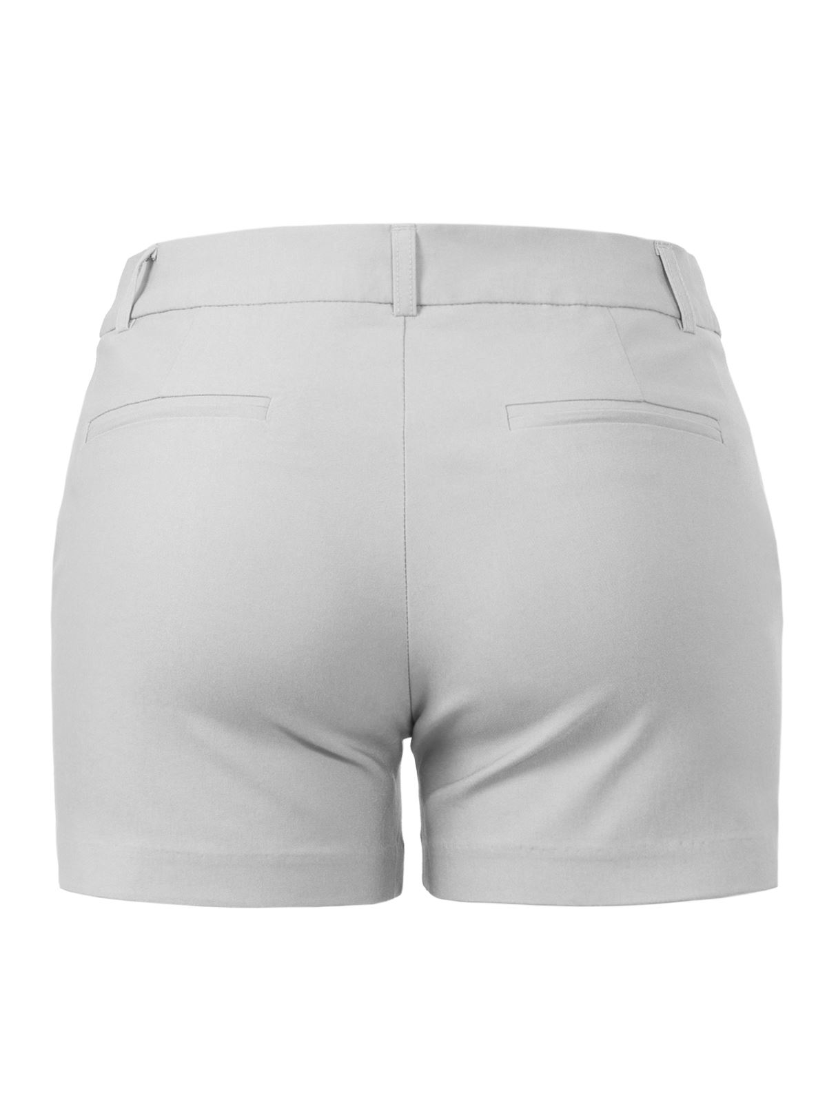 MixMatchy Slim Comfort Mid Rise Office Shorts - Picture 9 of 11