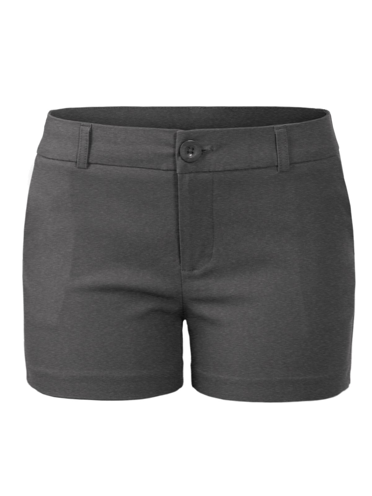 MixMatchy Slim Comfort Mid Rise Office Shorts - Picture 3 of 11