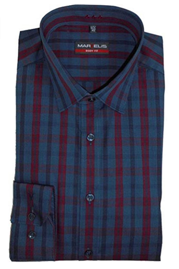 Homme Chemise MARVELIS Slim Fitted body fit Non iron 100% coton manches courtes Homme Chemise MARVELIS Slim Fitted body fit Non iron 100% coton manches courtes