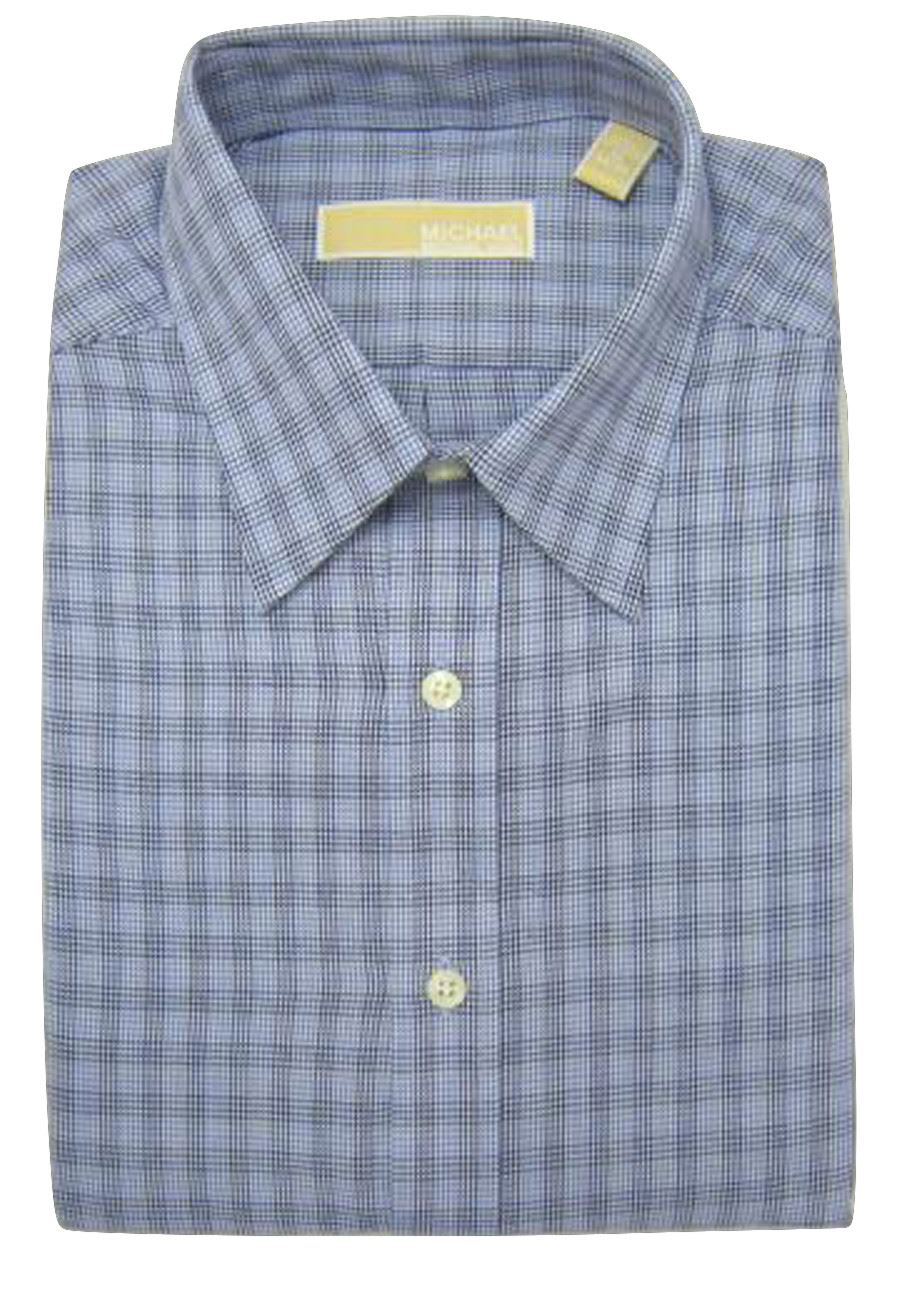 Mens Dress Shirt Michael Kors Slim Fit 