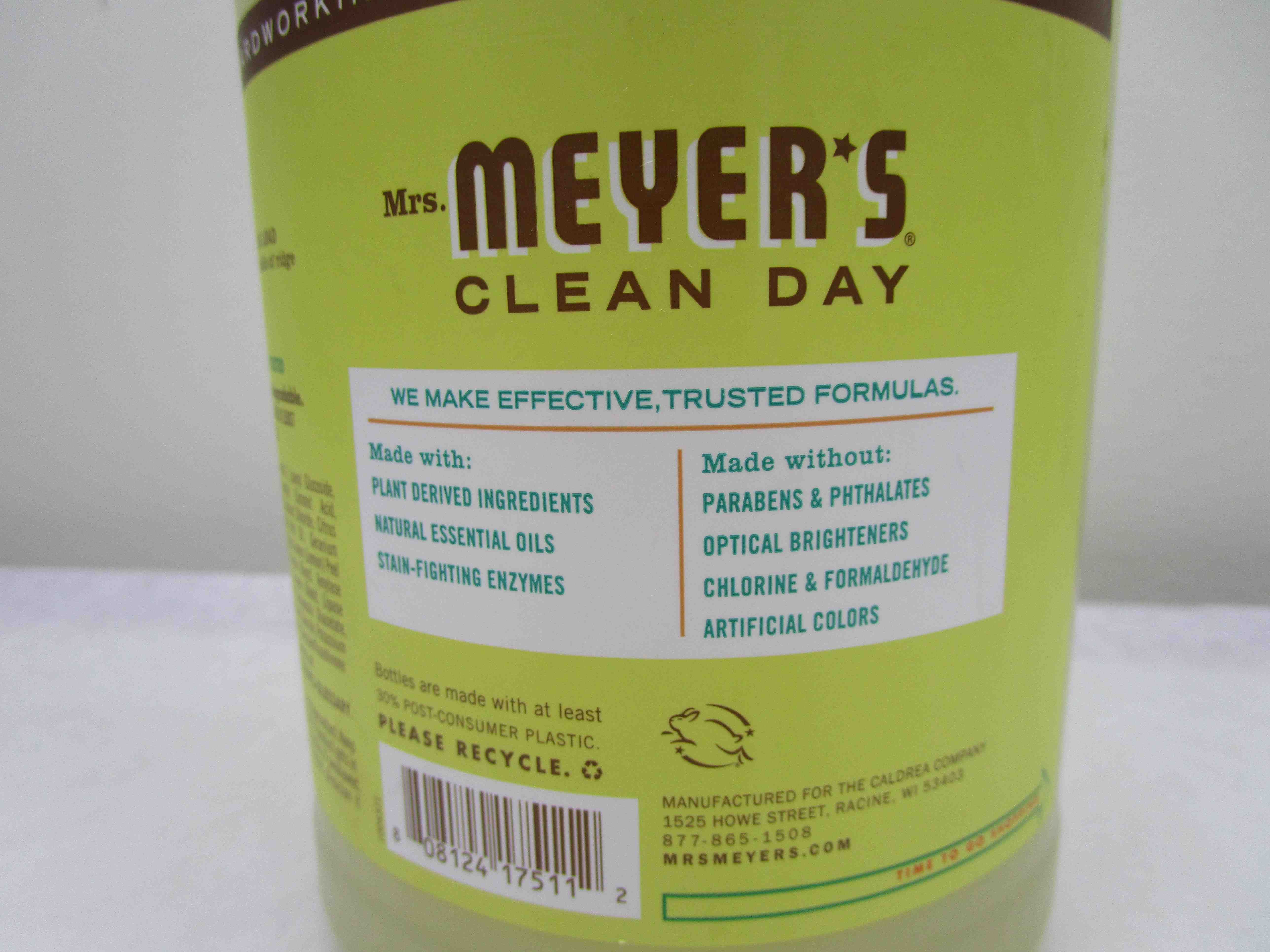 MRS. MEYER'S Clean Day Laundry Detergent, 64 oz Baby Blossom