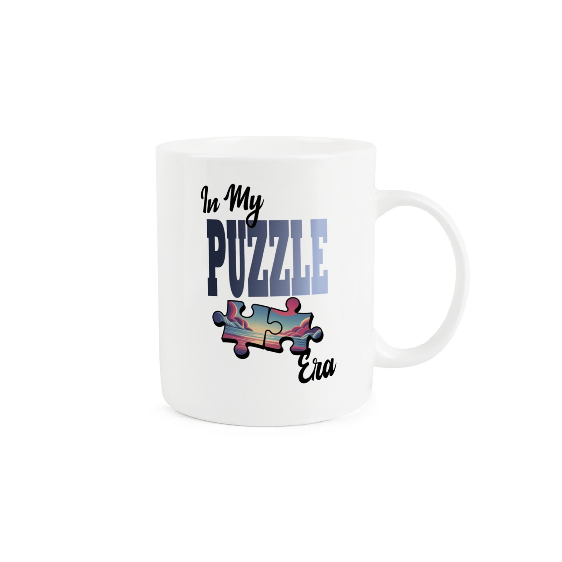 In My Puzzle Era Bone China Mug - Tea/Coffee Cup Gift For Jigsaw Lovers
