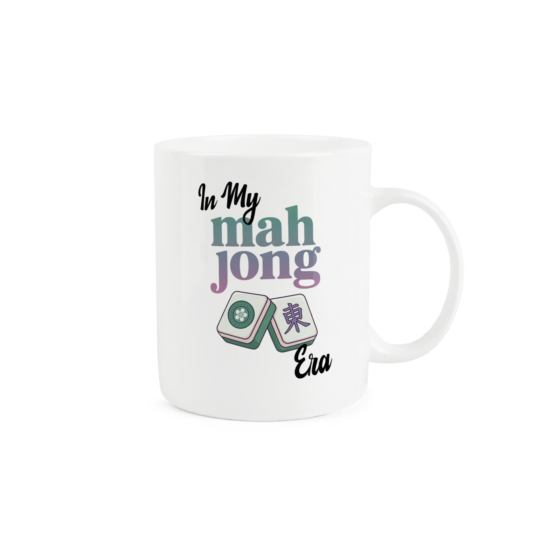 In My Mahjong Era Bone China Mug - Tea/Coffee Cup Gift For Games Lovers