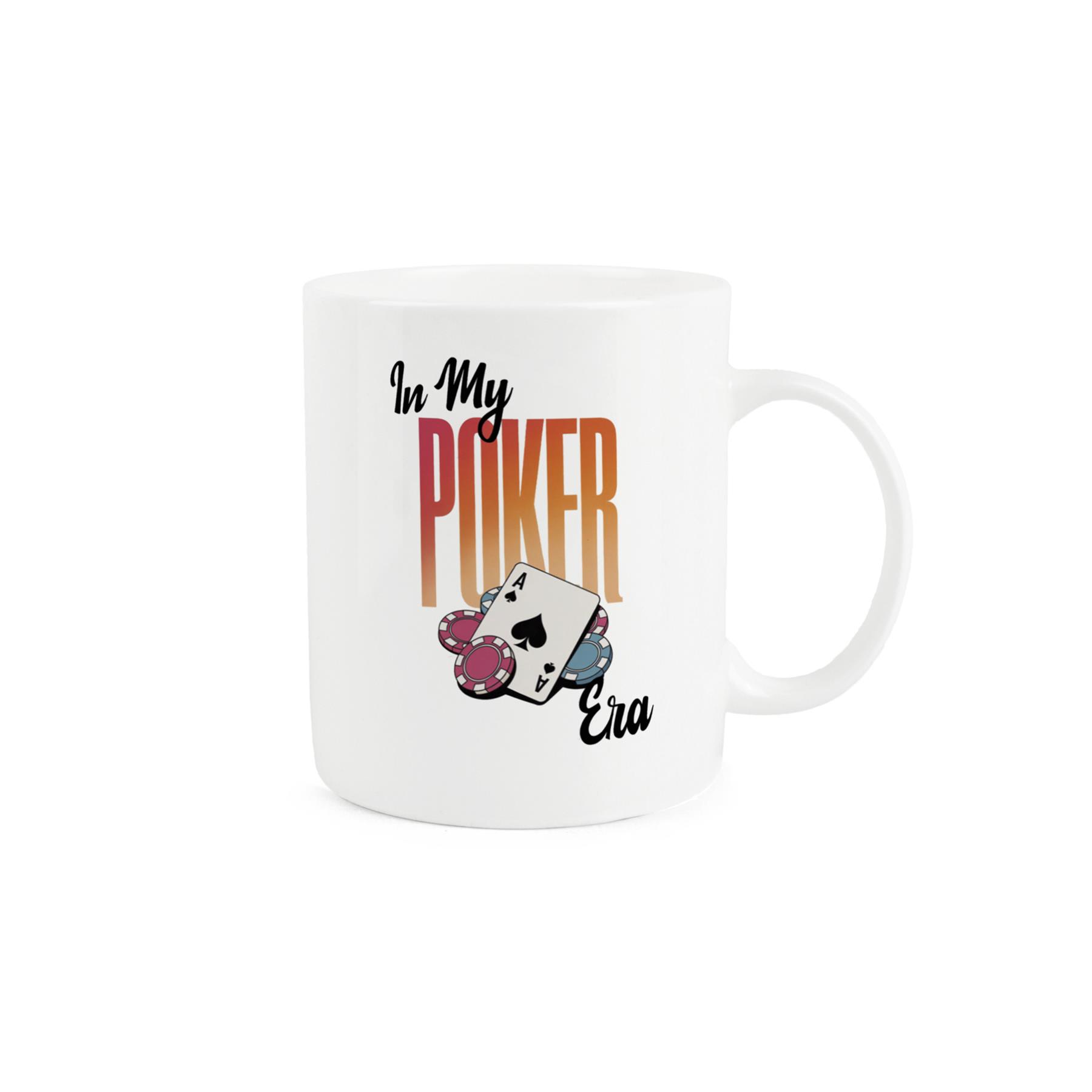 In My Poker Era Bone China Mug - Tea/Coffee Cup Gift For Card Game Lovers
