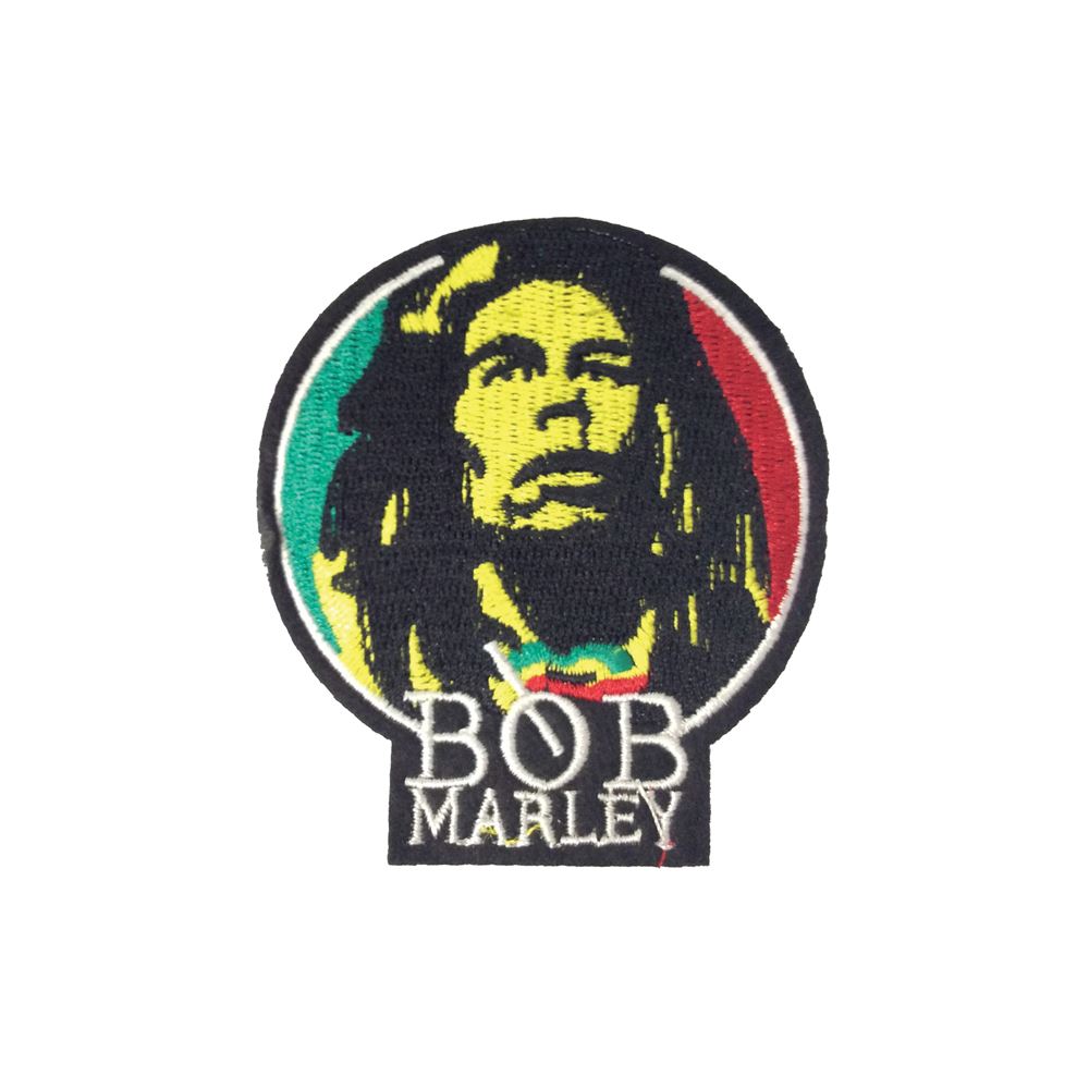 Bob Marley Music Iron on Sew on Embroidered Patch applique #570