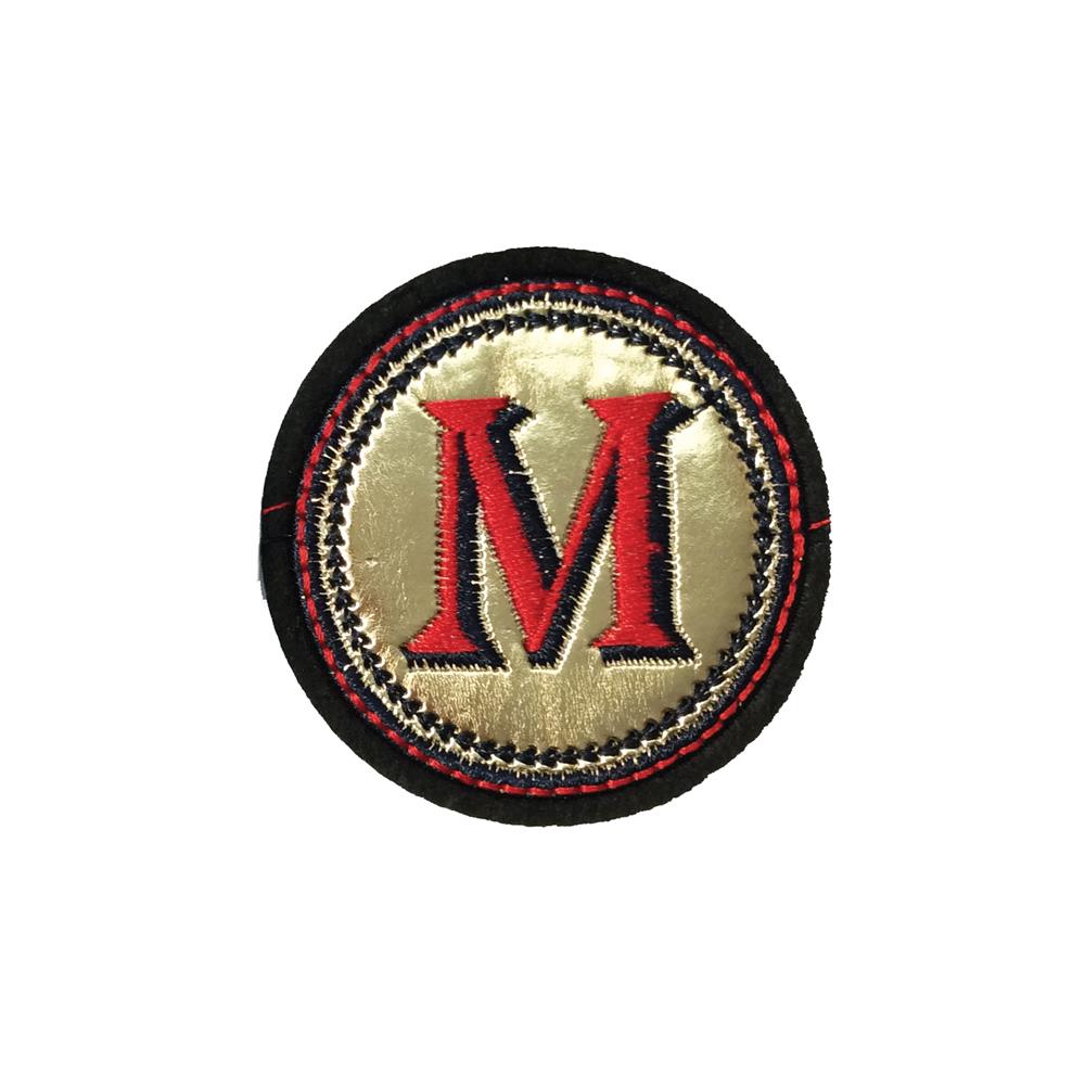 Red X Black Skull M Embroidery Applique Patch Sew Iron Badge Iron On