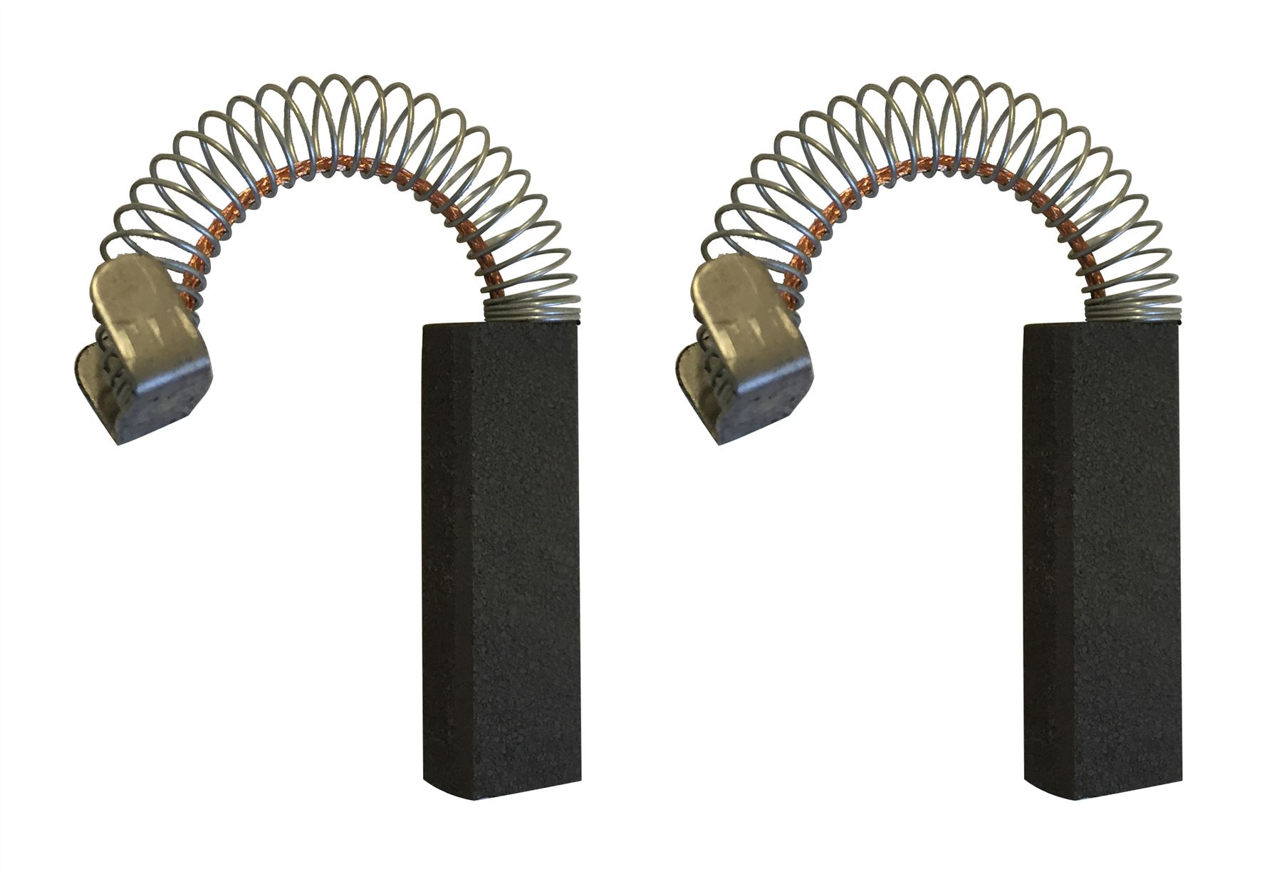 2x Carbon Brushes Use on Vacuum Cleaner Vacuum Cleaner (Size 6.25 X