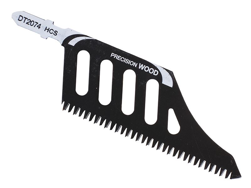 DeWalt 5-Pack Wood Cutting Jig Saw Blades - T-Shank, 4-6 TPI, For Fast And Smooth Cuts