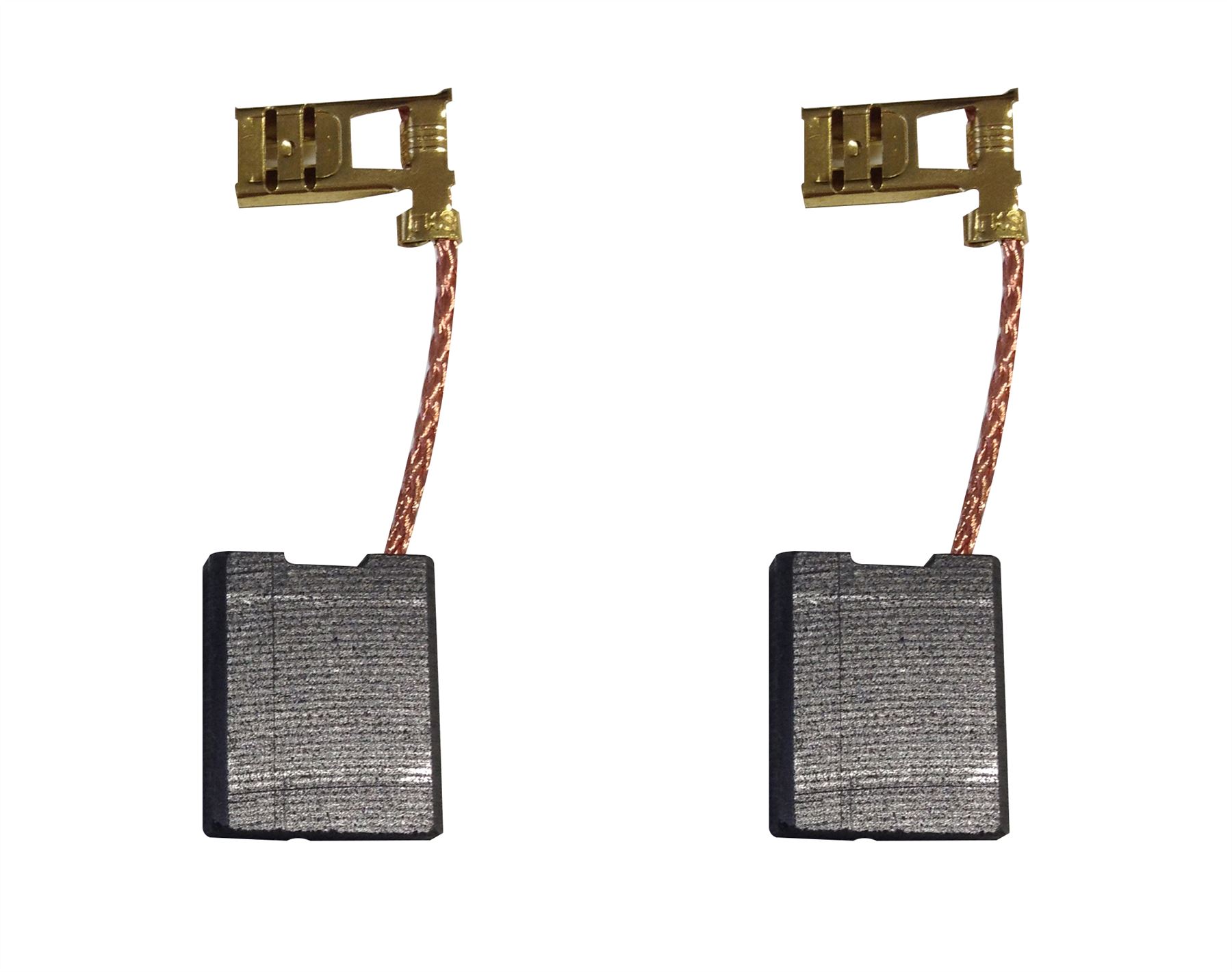 2x Carbon Brushes Use on Metabo 158 Grinder (Size 6 X 16 X 20