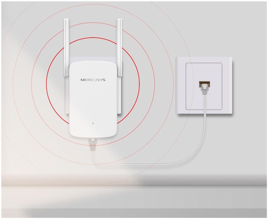 Mercusys AC1200 WLAN Repeater – Verstärkt Dein WiFi Signal, Mit Access Point Modus