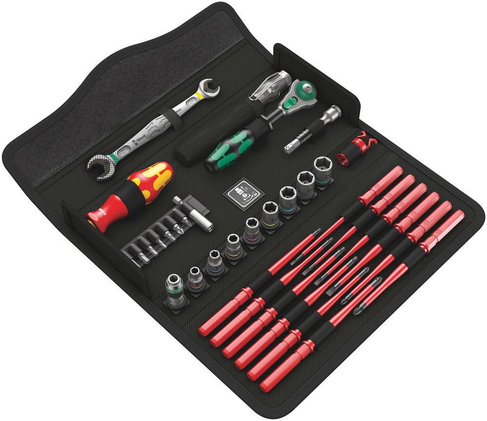 Wera - Kraftform Kompakt W 1 Maintenance, 35 pieces - 05135926001 