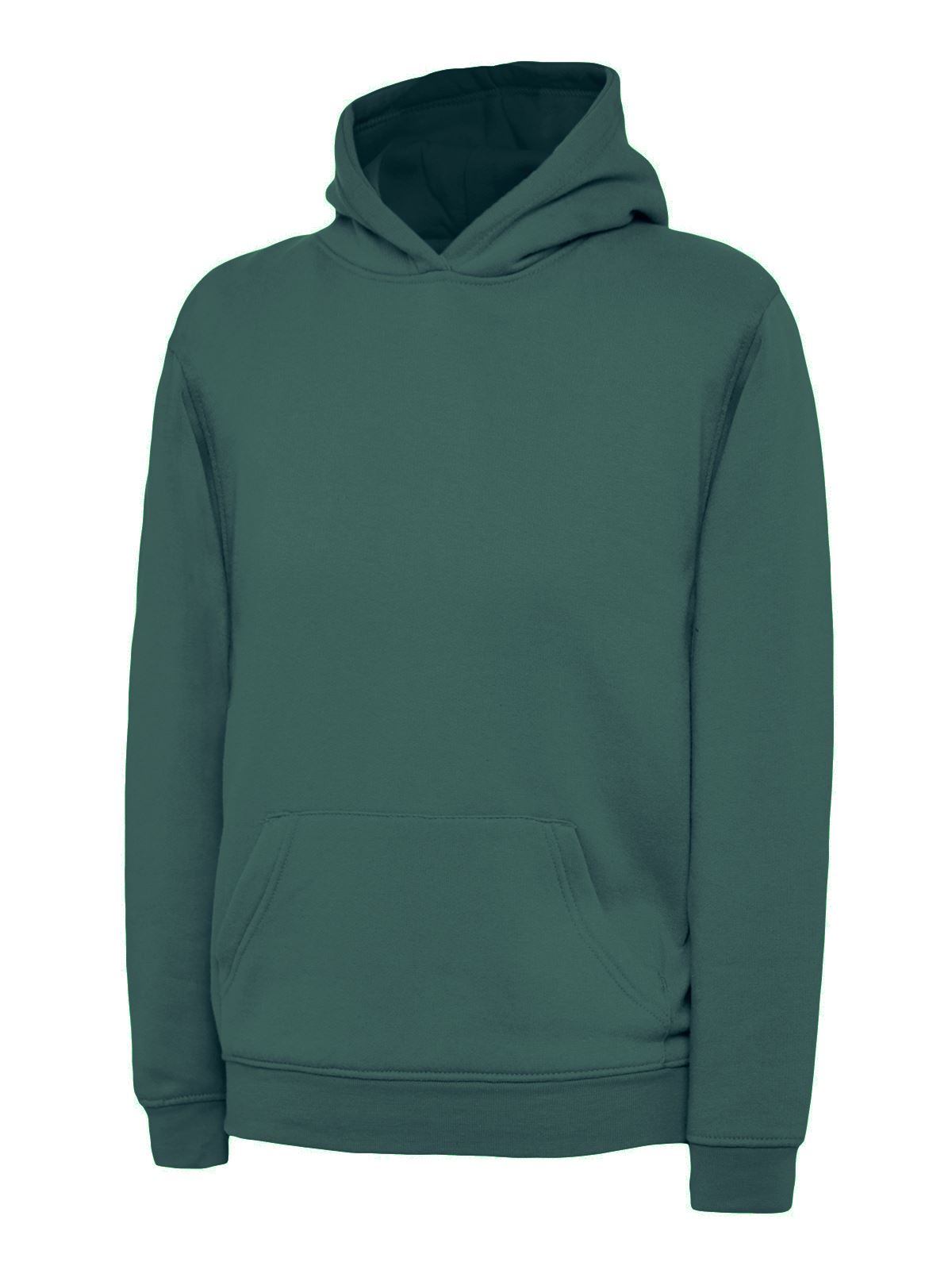 Uneek - Childrens/Kids Hooded Sweatshirt/Jumper - 50% Polyester 50% Cotton - Picture 9 of 24