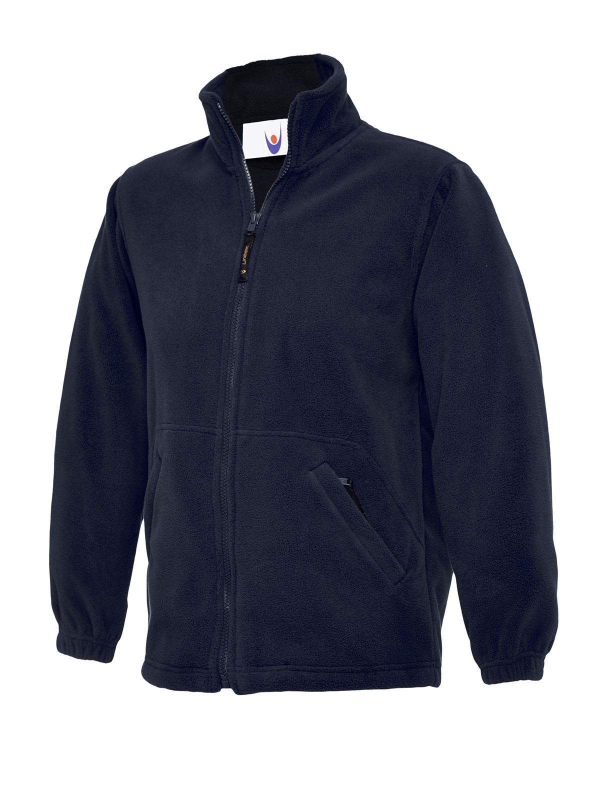 Uneek - Childrens/Kids Full Zip Micro Fleece Jacket - Half Moon Yoke - Picture 7 of 9