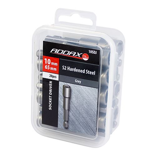 Timco - Magnetische Steckschlüssel-Bits - Sechskant Sechskant - Nuss-Setzer. Mix Größen - Bild 12 von 19