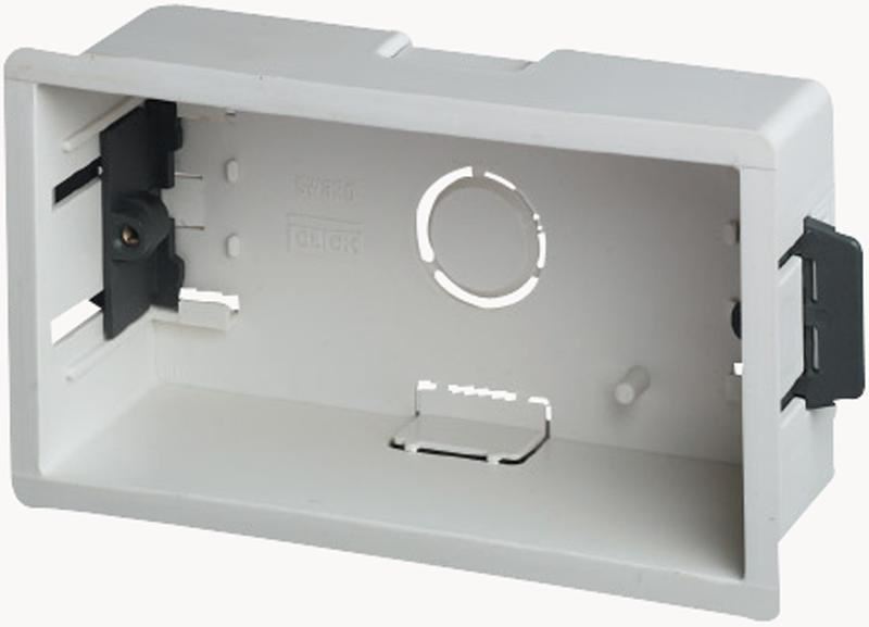 CLICK - Dry Lining Box, 2-Gang, 47mm (D)