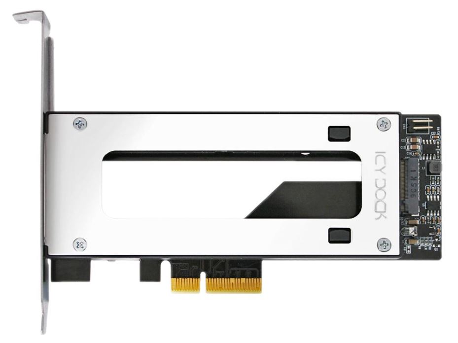 ICY DOCK - ToughArmor M.2 NVMe SSD Mobile Rack Adaptor for PCI-Ex