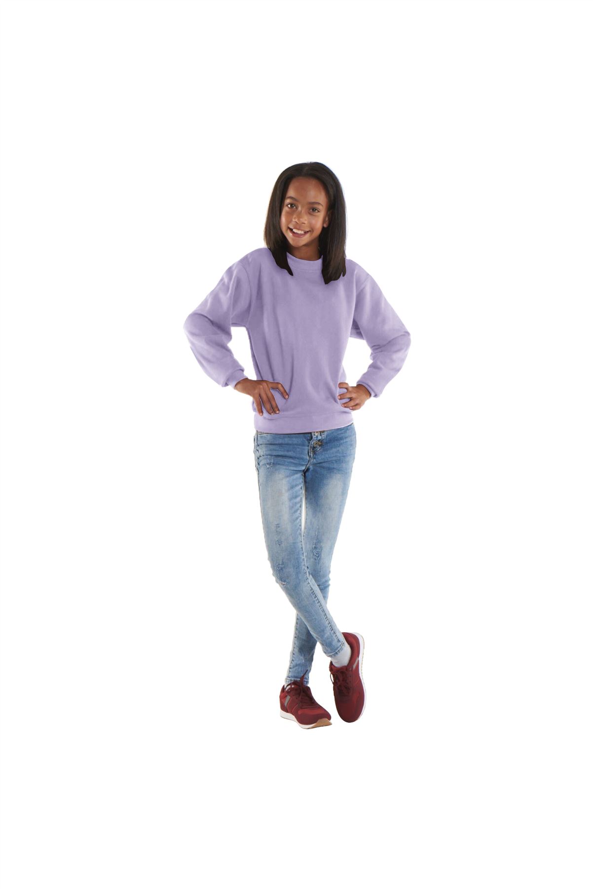 Uneek - The UX Children/Kids Sweatshirt/Jumper - Picture 10 of 13