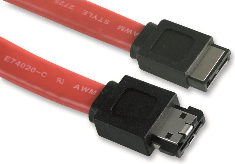 PRO SIGNAL - externer SATA-Stecker auf eSATA (7 Pin) Stecker Datenkabel, 1 m - Bild 1 von 1