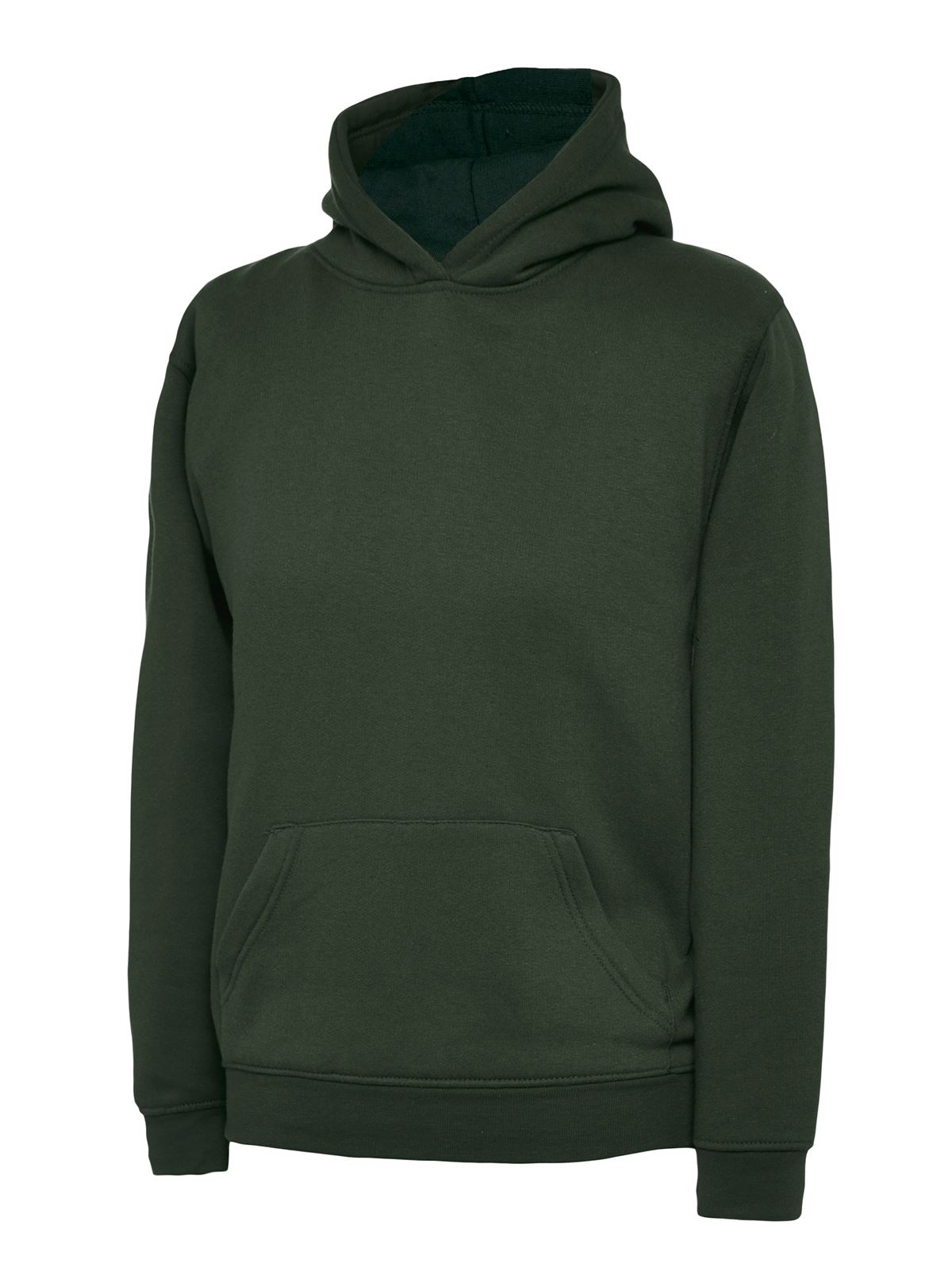 Uneek - Childrens/Kids Hooded Sweatshirt/Jumper - 50% Polyester 50% Cotton - Picture 5 of 24