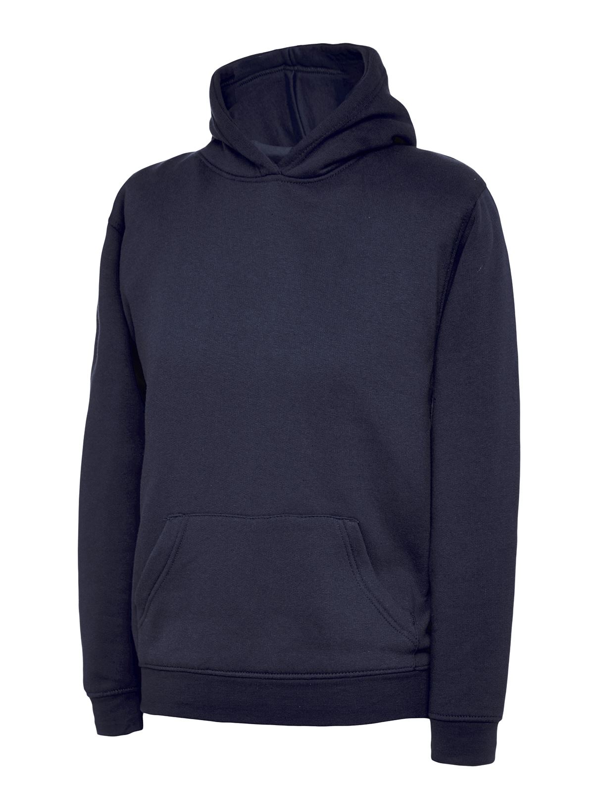 Uneek - Childrens/Kids Hooded Sweatshirt/Jumper - 50% Polyester 50% Cotton - Picture 13 of 24