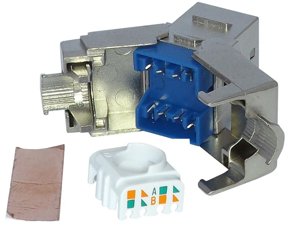 TUK - Cat8 Keystone Socket, Silver | eBay