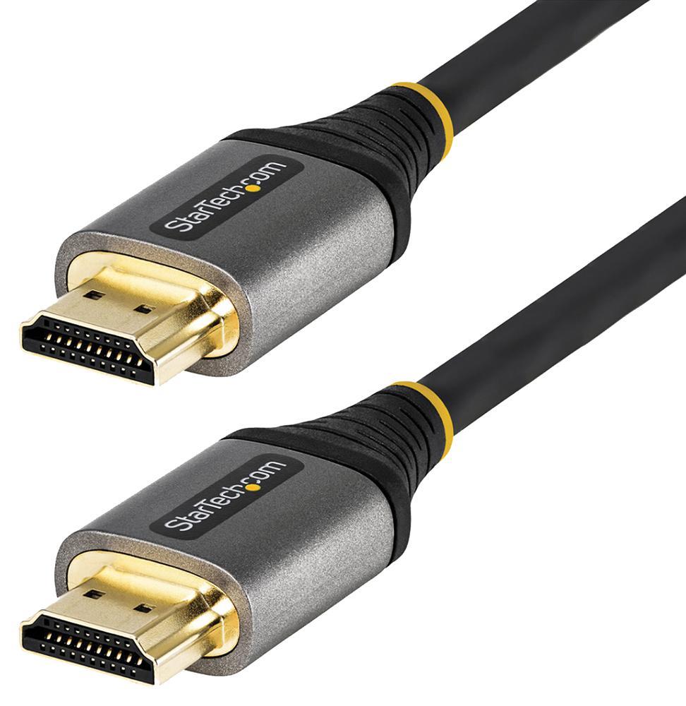 Cavo HDMI 2.1 UltraHD 4K/8K Alta Velocit&agrave; - Intrecciato, Oro, 1 Metro
