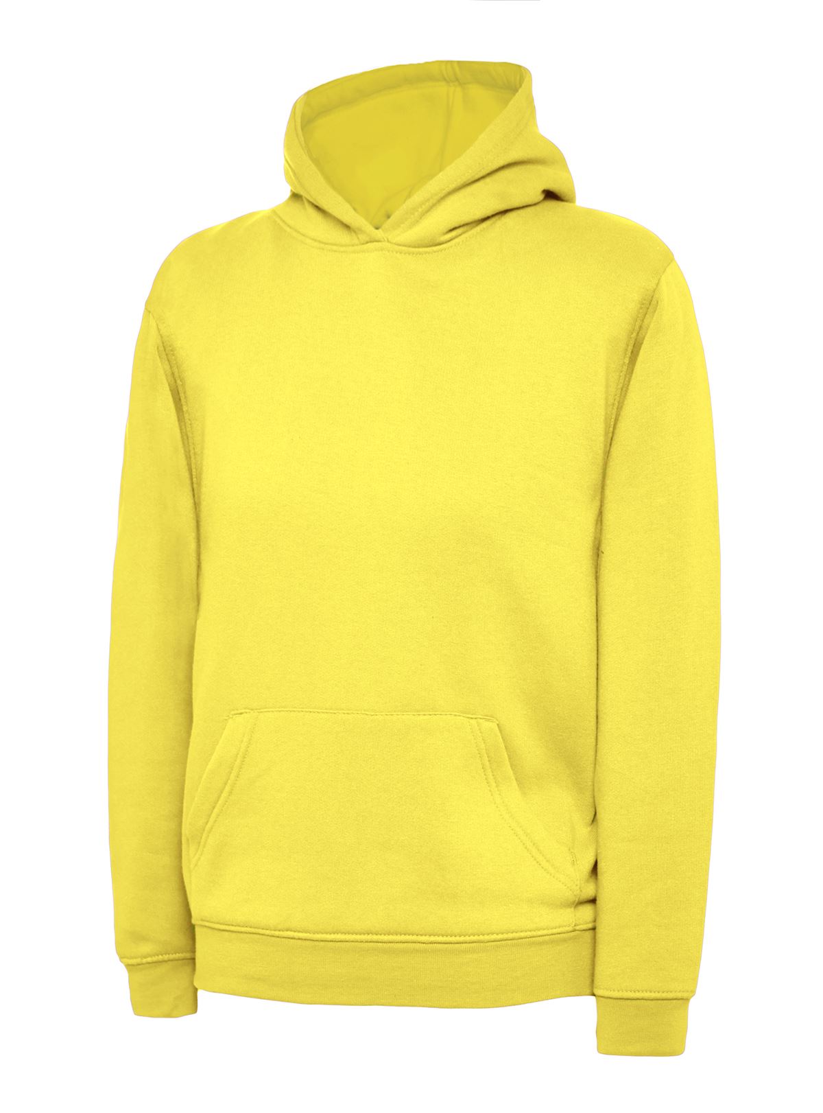 Uneek - Childrens/Kids Hooded Sweatshirt/Jumper - 50% Polyester 50% Cotton - Picture 24 of 24