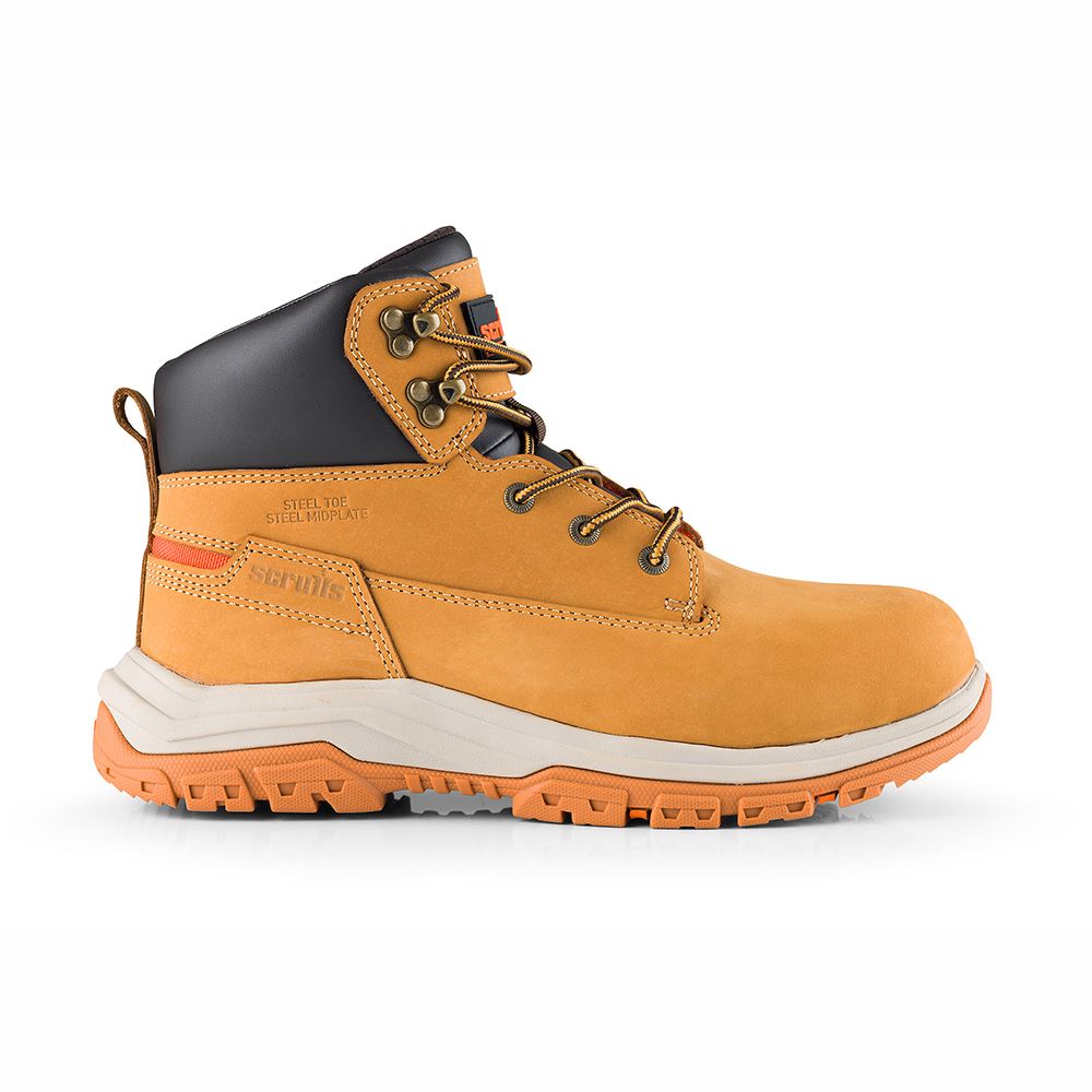 Scruffs - Ridge Safety Boots Tan - Size 9 / 43 | eBay