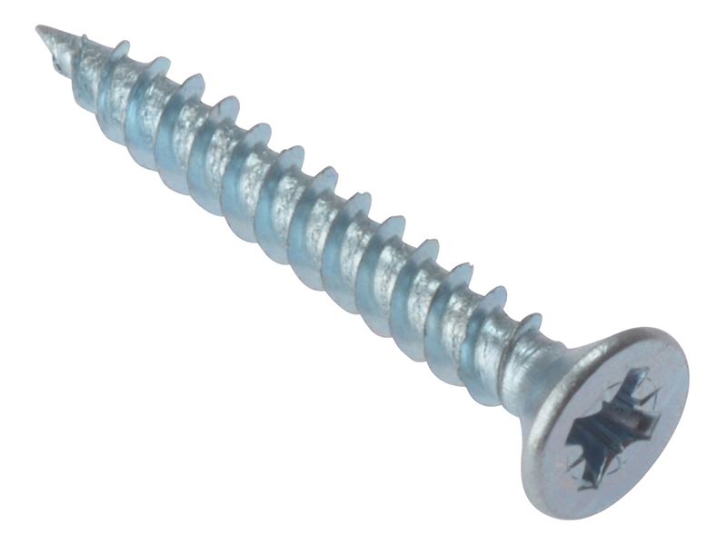 Vis ForgeFix CSK586EB – Laiton, Bois, Tête Fraisée PZ, 5/8x6, Boîte De 200