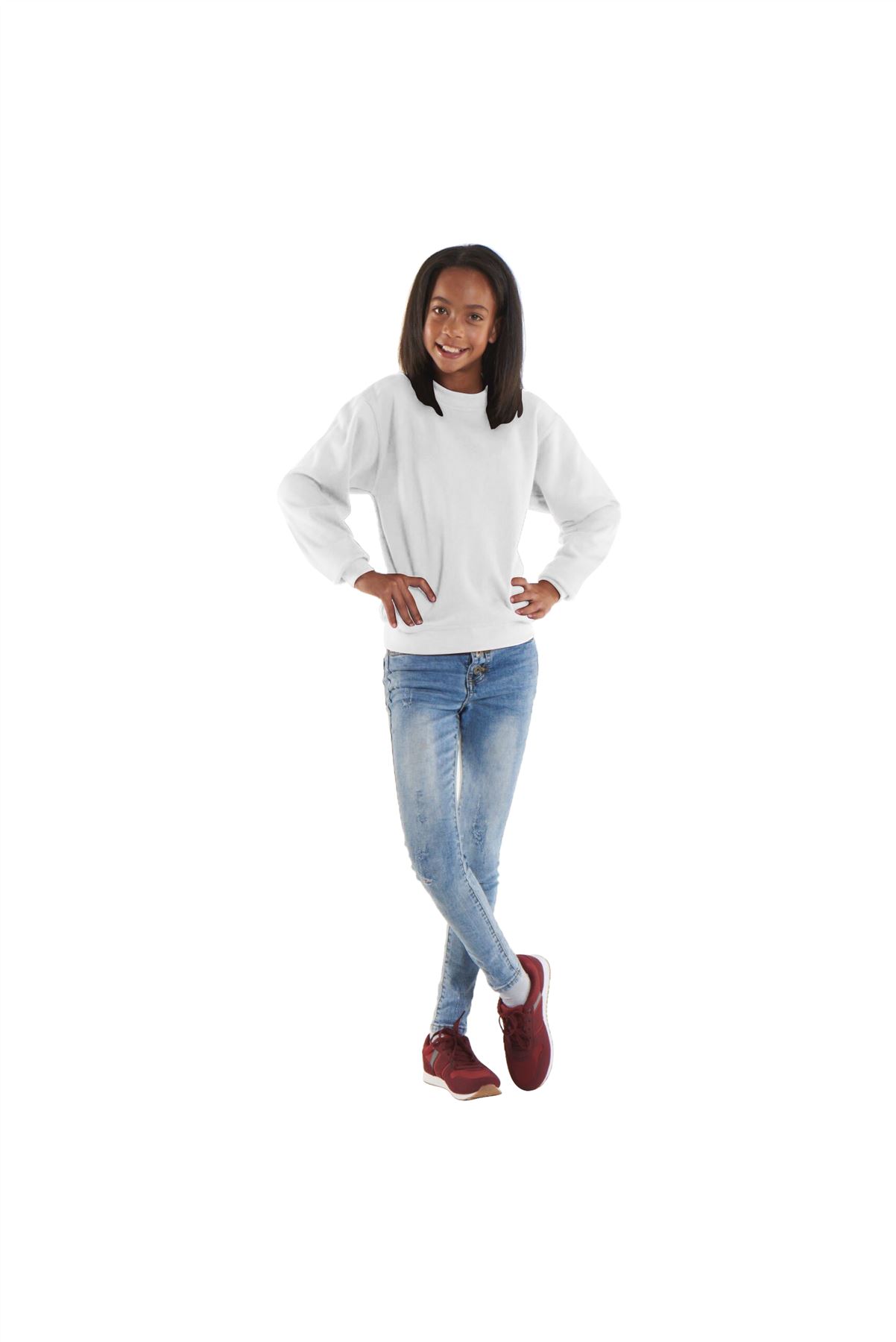 Uneek - The UX Children/Kids Sweatshirt/Jumper - Picture 13 of 13