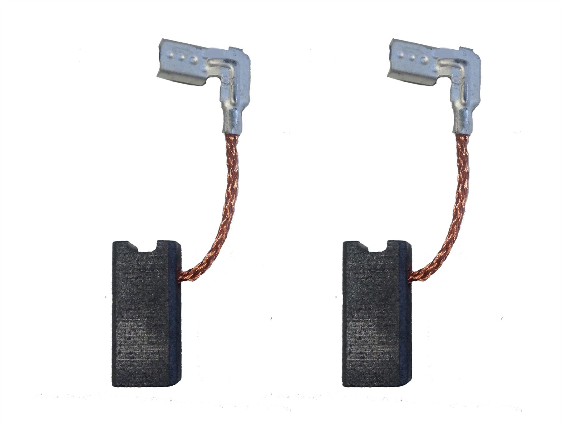 2x Carbon Brushes Use on Metabo 107 Mini Grinder (Size 6.3 X 6.3 X