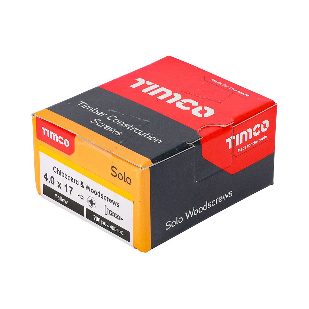 Timco - Solo Chipboard & Wood Screws - PZ - Double Countersunk. Various Sizes - Picture 51 of 178