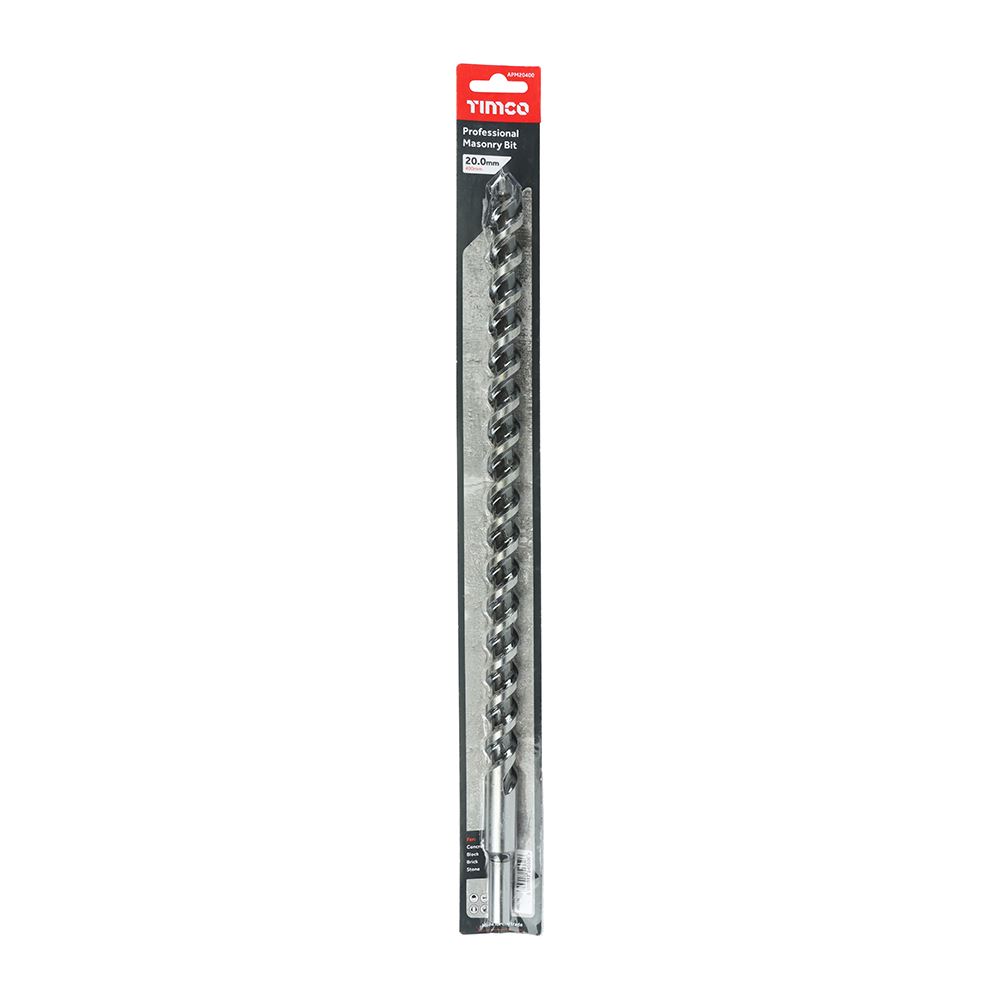 Timco - Premium Quality Professional Masonry Bit, Hardened Carbon Steel - 1 Each - Picture 73 of 75