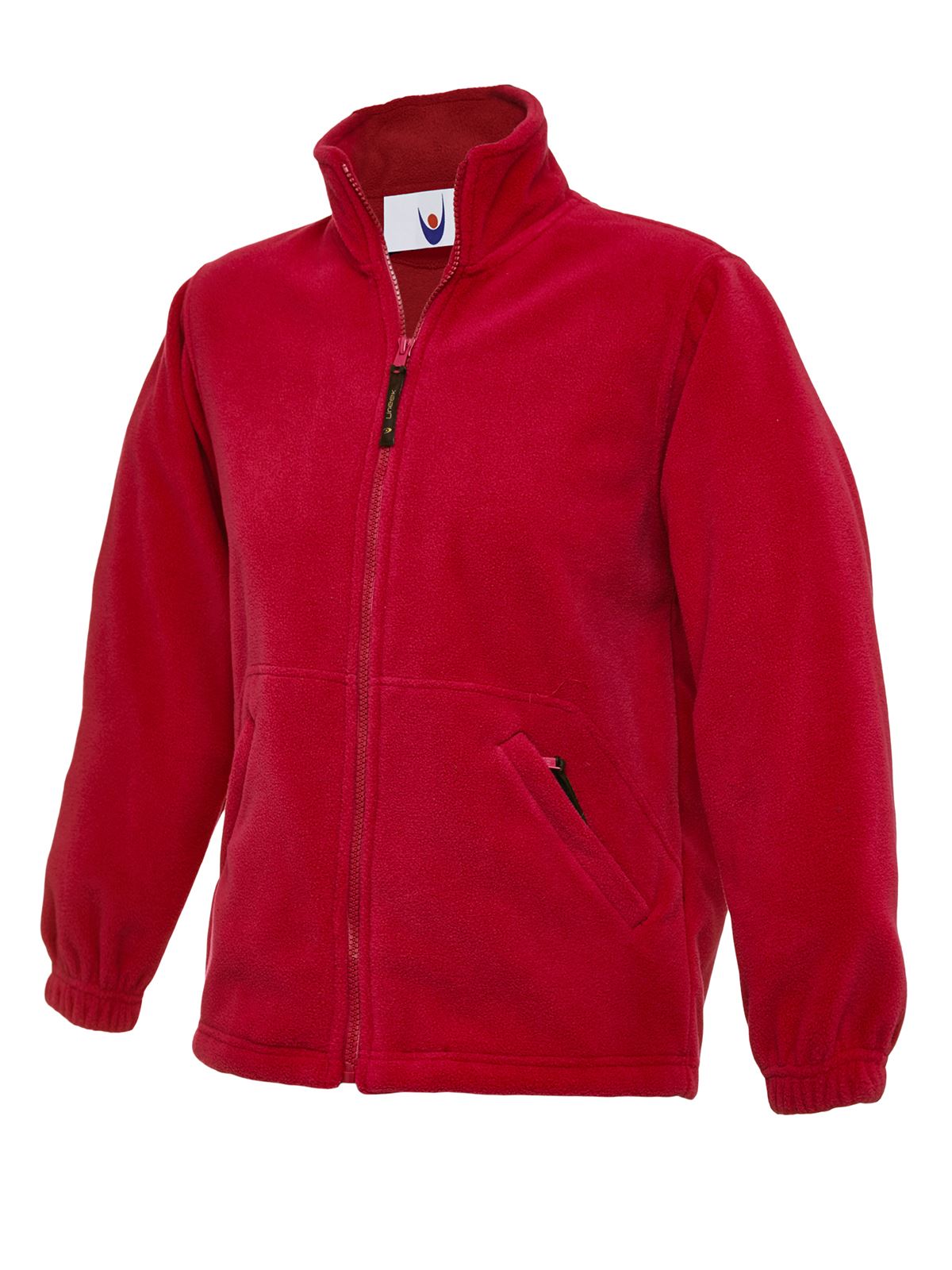Uneek - Childrens/Kids Full Zip Micro Fleece Jacket - Half Moon Yoke - Picture 8 of 9