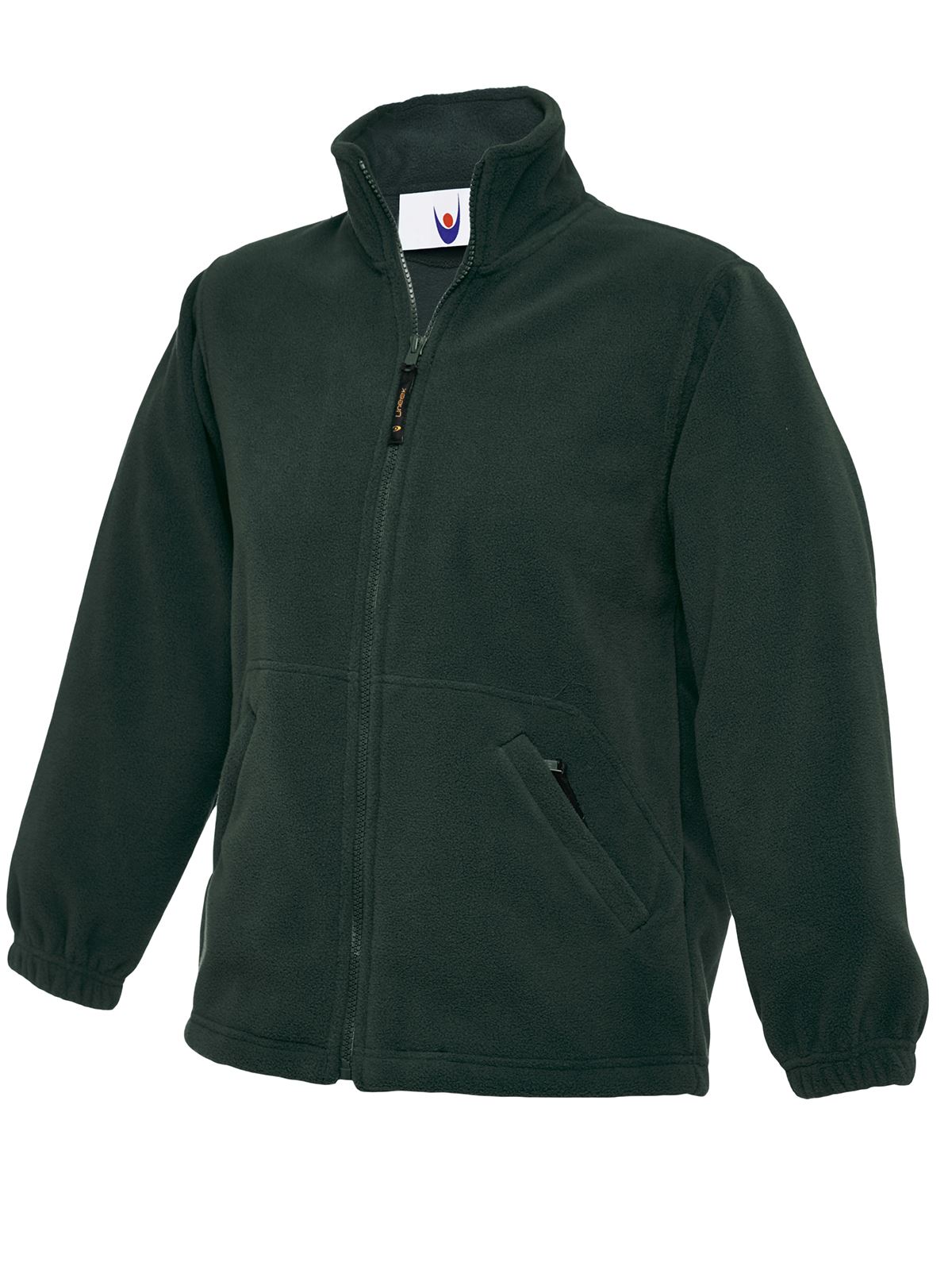 Uneek - Childrens/Kids Full Zip Micro Fleece Jacket - Half Moon Yoke - Picture 5 of 9
