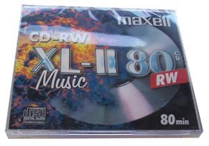 MAXELL - CD-RW XL-II Blank CD for Audio Recorders - 80mins | eBay
