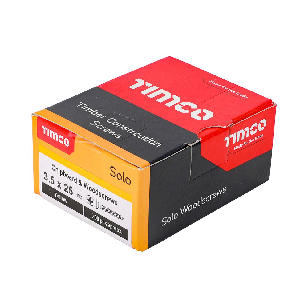 Timco - Solo Chipboard & Wood Screws - PZ - Double Countersunk. Various Sizes - Picture 33 of 178