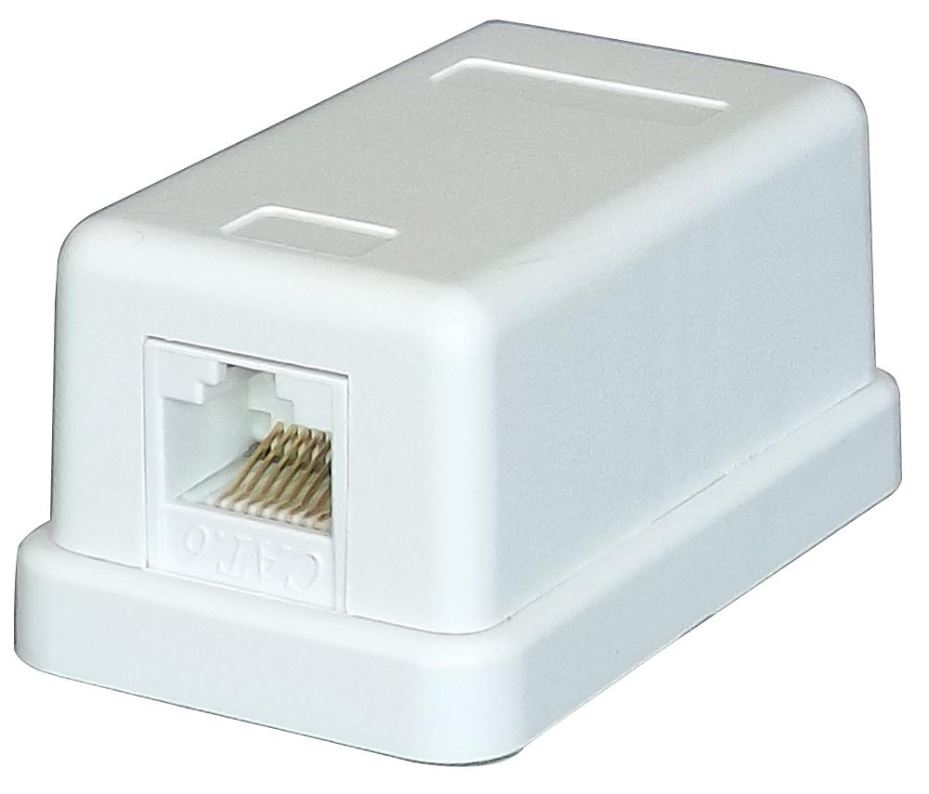 TUK - Cat6 Tool-less Surface Mount Socket, 1 Port | eBay