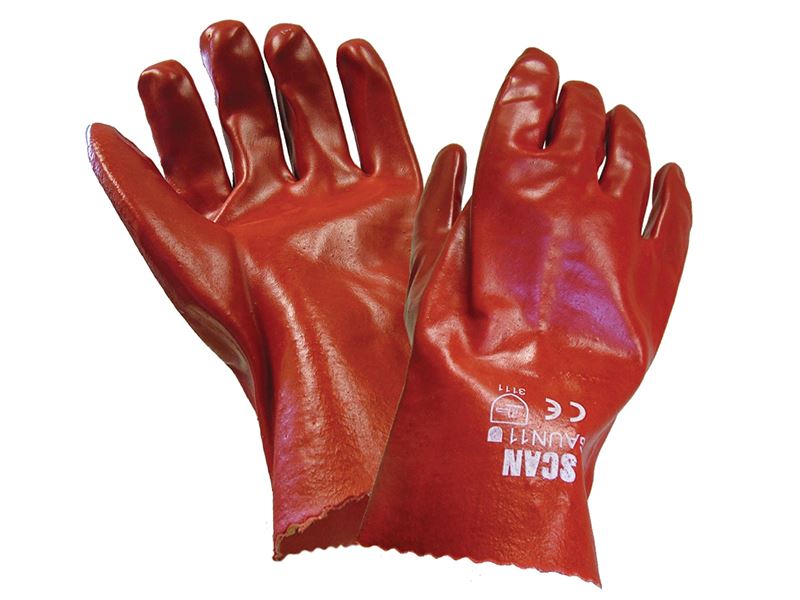Luva PVC 27cm | Segurança Química e Térmica