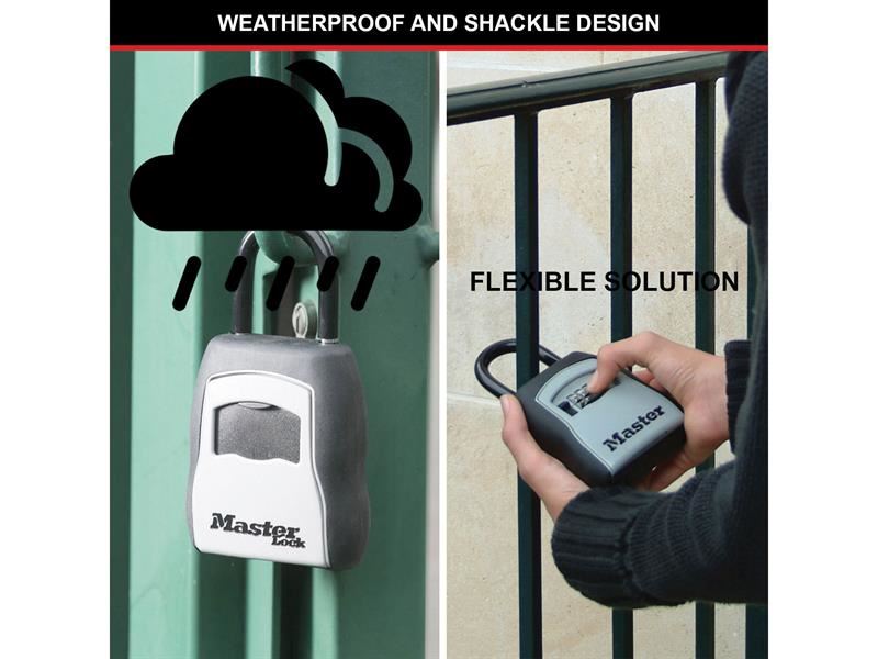 Cadenas à combinaison 3 molettes frontale Master Lock 1525