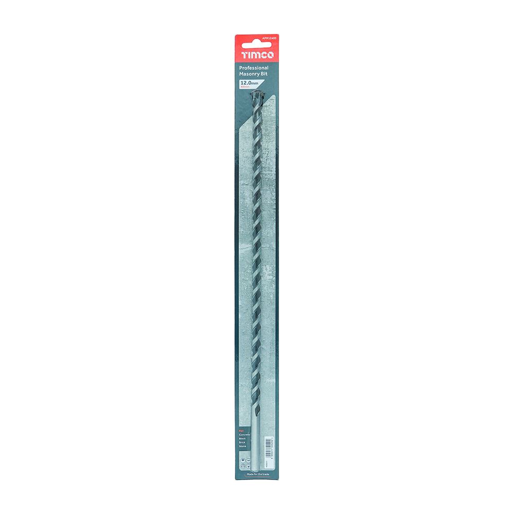 Timco - Premium Quality Professional Masonry Bit, Hardened Carbon Steel - 1 Each - Picture 57 of 75